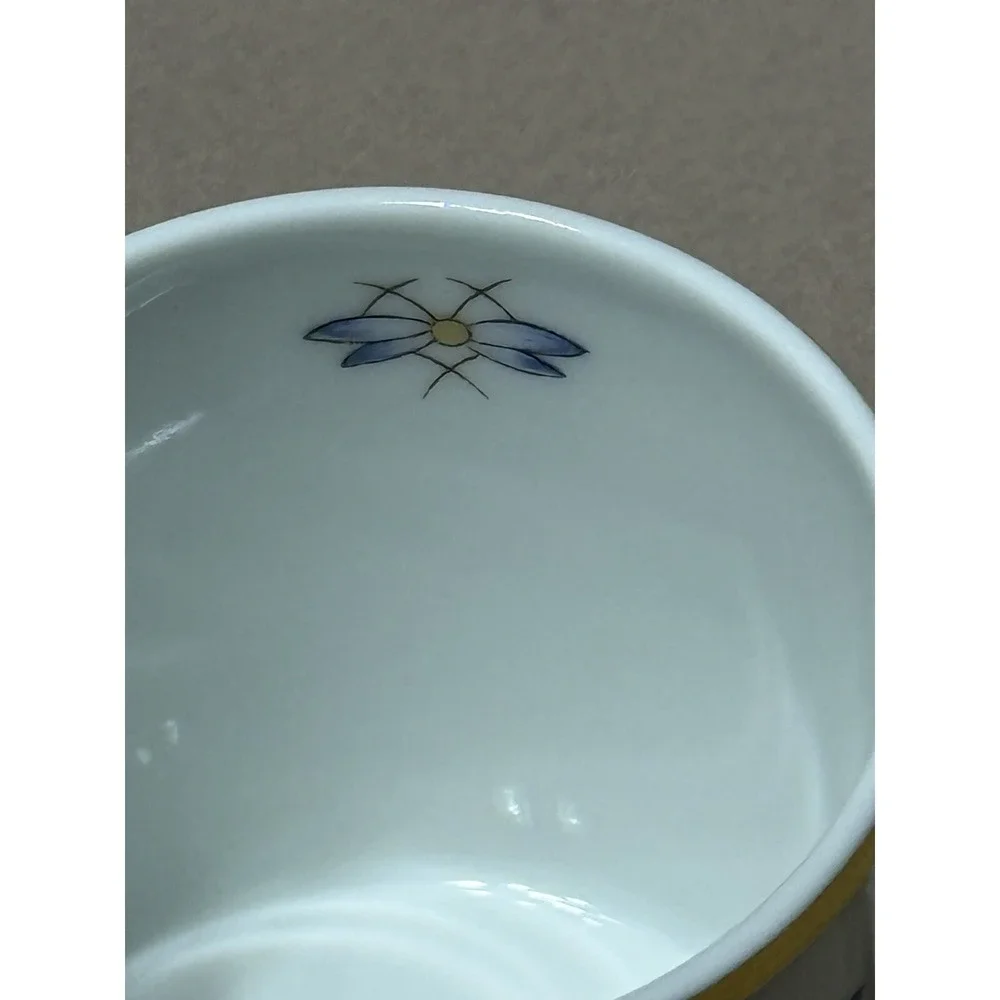 Vista Alegre Demitasse Cup & Saucer Rock Garden‎ From Portugal V1A110